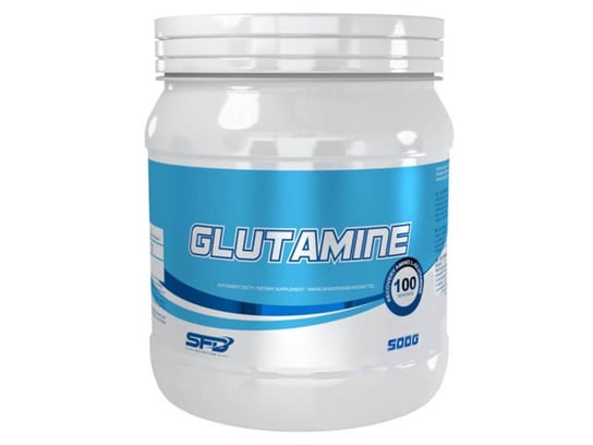 SFD, Glutamina w puszce, Pure Glutamine, 500 g SFD