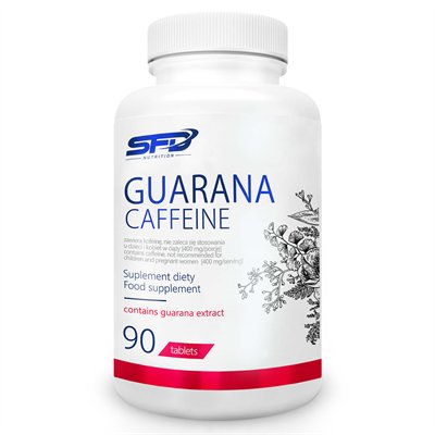 Sfd Guarana Caffeine  Suplement diety, 90 tabletek Guarana Kofeina SFD