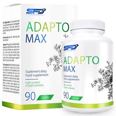 Sfd Nutrition Adapto Max Suplement diety, 90 tabletek SFD