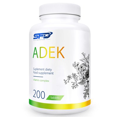 Sfd Nutrition Adek Suplement diety, 200 Tabletek SFD