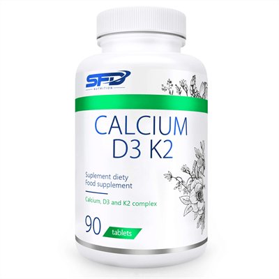 Sfd Nutrition Calcium D3 K2 Suplement diety, 90 tabletek SFD