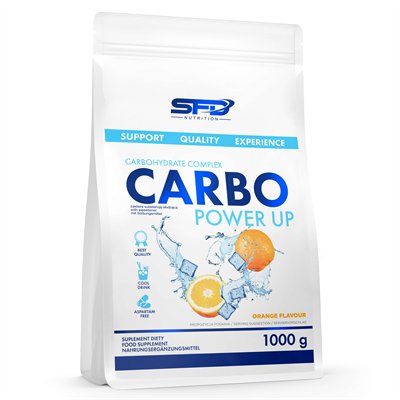 SFD NUTRITION Power Up Carbo 1000g POMARAŃCZA SFD