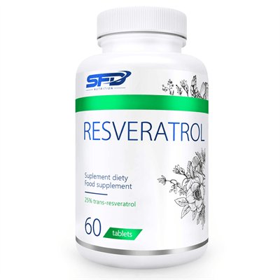 Sfd Nutrition Resveratrol Suplement diety, 60 tabletek SFD