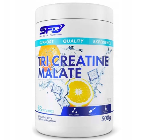 SFD NUTRITION Tri Creatine Malate 500g POMARAŃCZ SFD