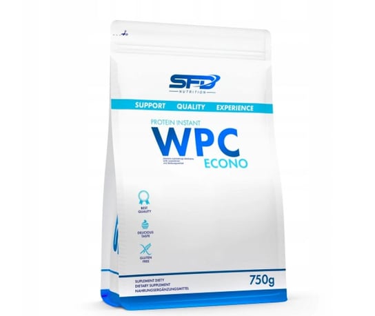 SFD, Odżywka białkowa, Wpc Protein ECONO V3, biała czekolada, 750 g SFD