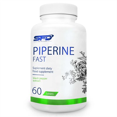SFD Tabletki na odchudzanie Nutrition Piperine Fast, 60 kaps. SFD