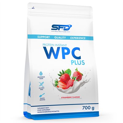 SFD Wpc protein plus 700g Solone masło orzechowe SFD
