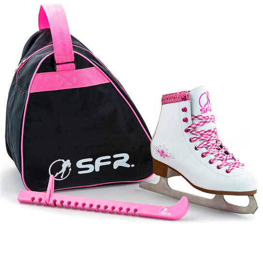 SFR, Łyżwy w zestawie z torbą, Junior Ice Skate Pack, rozmiar 30 1/2 SFR