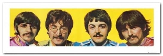 Sgt. Pepper plakat obraz 95x33cm Wizard+Genius