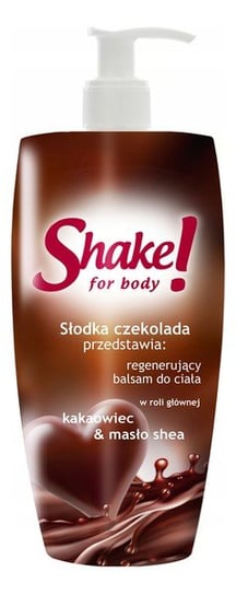 Shake for Body, regenerujący balsam do ciała Czekolada, 300 ml Shake for Body