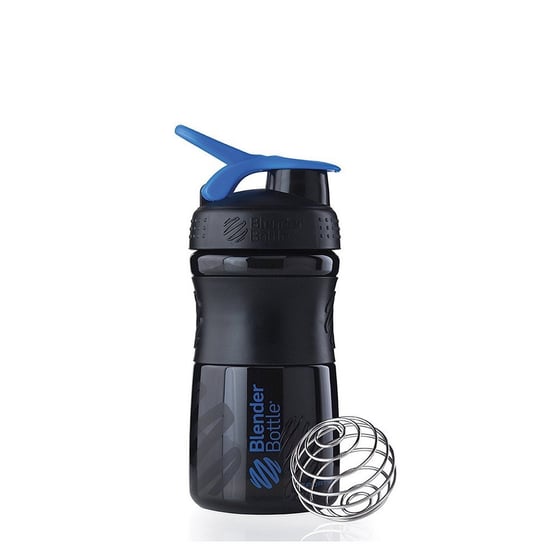 Shaker BLENDER Sportmixer, czarnoniebieski, 590 ml BLENDER BOTTLE