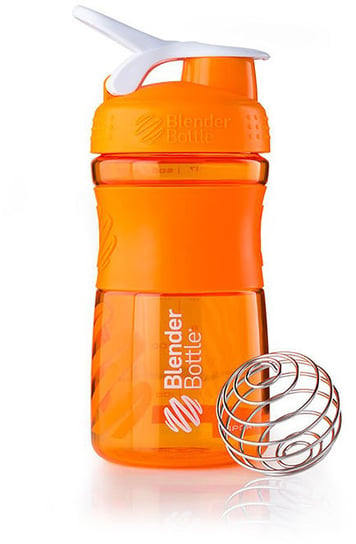 Shaker BLENDER Sportmixer, pomarańczowy, 590 ml BLENDER BOTTLE