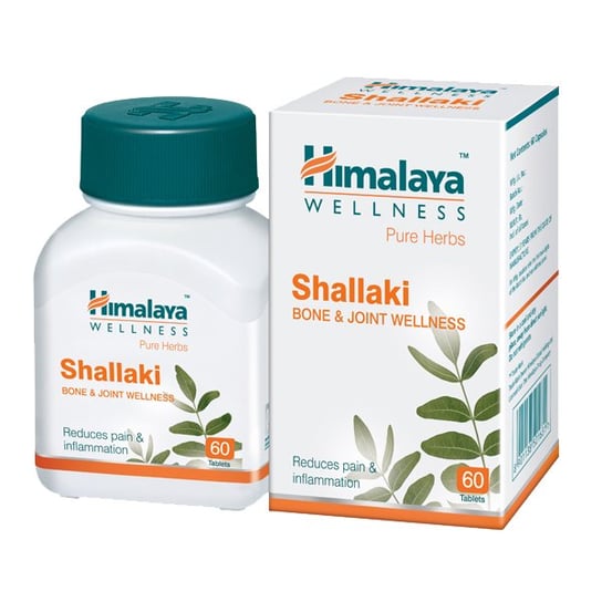 Shallaki zdrowe stawy i kości Himalaya Suplement diety, 60 tabletek Himalaya