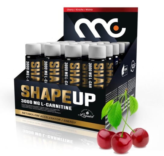 ShapeUp 3000 mg L-karnityny, 20 ampułek Muscle Clinic