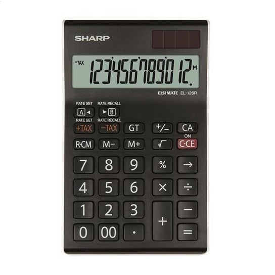 Sharp Calculator Desktop Box El126Rwh Sharp