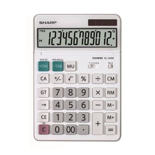 Sharp Calculator Desktop Box El340W Sharp