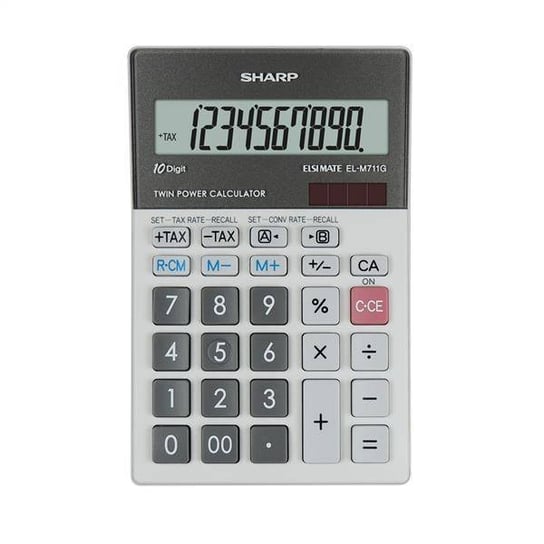 Sharp Calculator Desktop Box Elm711Ggy Sharp