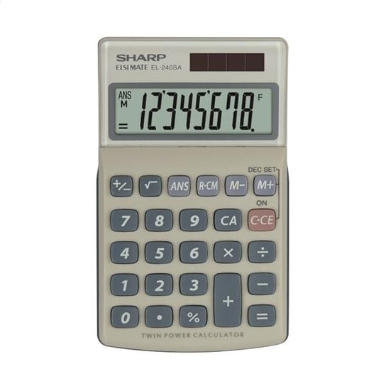 Sharp Calculator Handheld Blister El240Sab Sharp