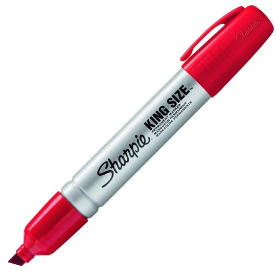 Sharpie King Size Marker Medium Metal Czerwony Sharpie