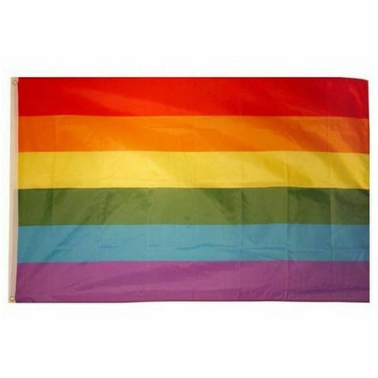 Shatchi 5FTX3FT Flaga tęczowa LGBT 152.4x91.4 cm Shatchi