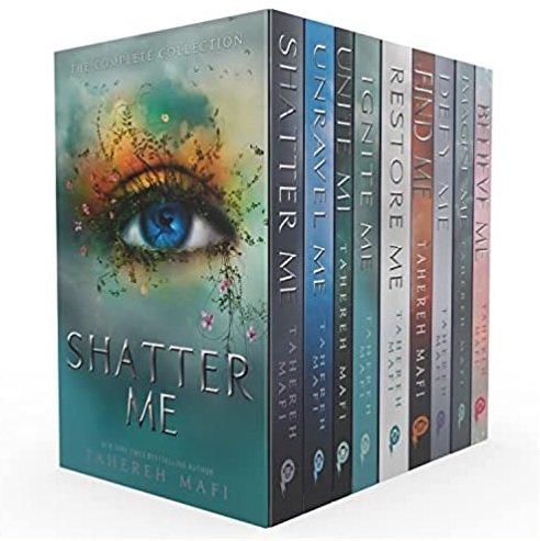 Shatter Me Series 9 Books Collection Set By Tahereh Mafi Tahereh Mafi