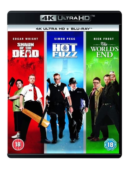Shaun of the Dead / Hot Fuzz / The World's End: The 4K Collection Various Directors
