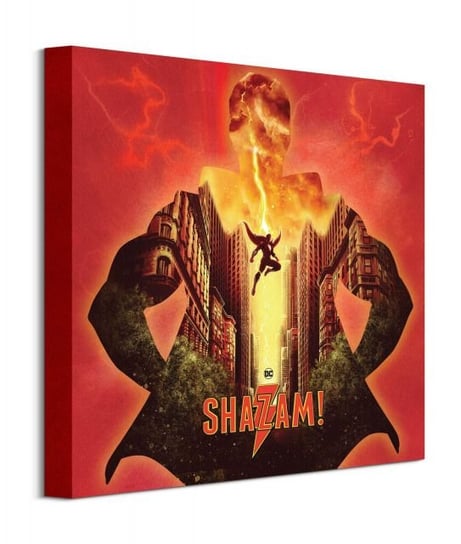 Shazam Shake The Heavens - obraz na płótnie DC COMICS