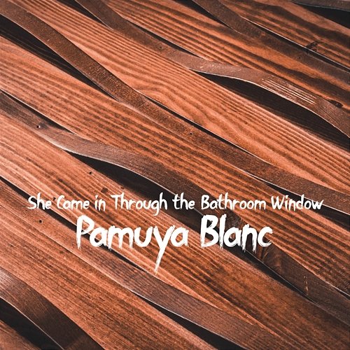 She Came in Through the Bathroom Window Pamuya Blanc