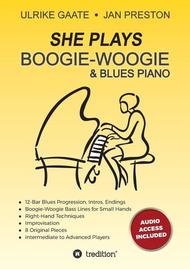 SHE Plays Boogie-Woogie  &  Blues Piano Gaate Ulrike