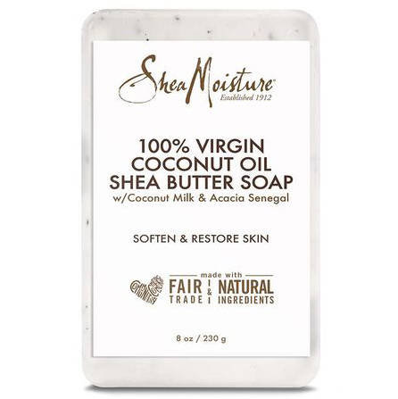 Shea Moisture, 100% Virgin Coconut Oil Shea Butter Soap, 230g Shea Moisture