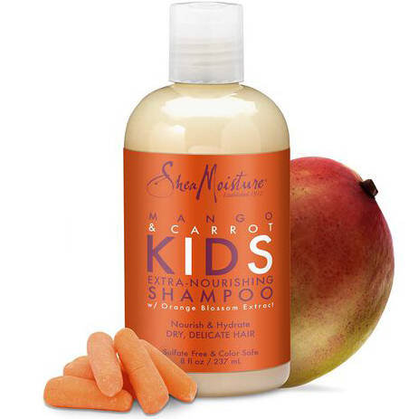 Shea Moisture Kids Mango & Carrot Extra-Nourishing Shampoo, Szampon do włosów, 237ml Shea Moisture