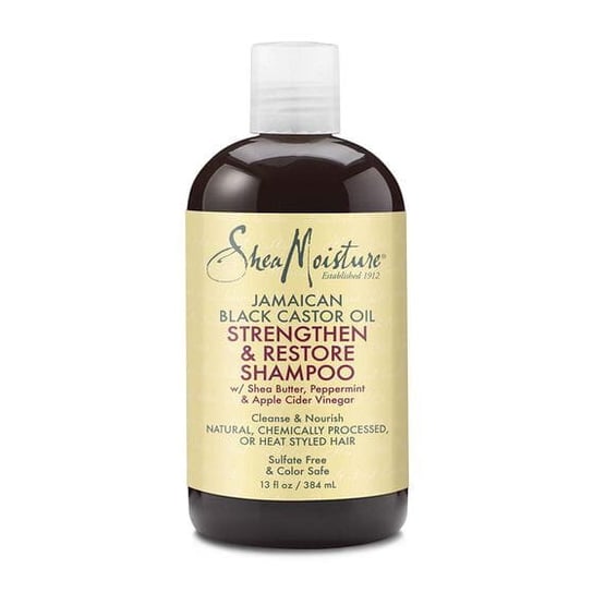 Shea Moisture, Szampon wzmacniający jamajski czarny olej rycynowy, 384 ml Shea Moisture