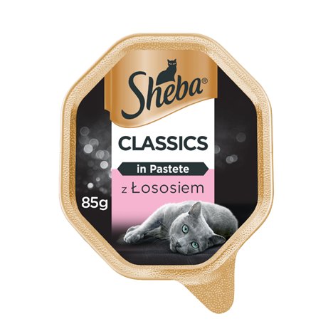 Sheba Classics Karma mokra dla kota Łosoś w terynie 85g Sheba