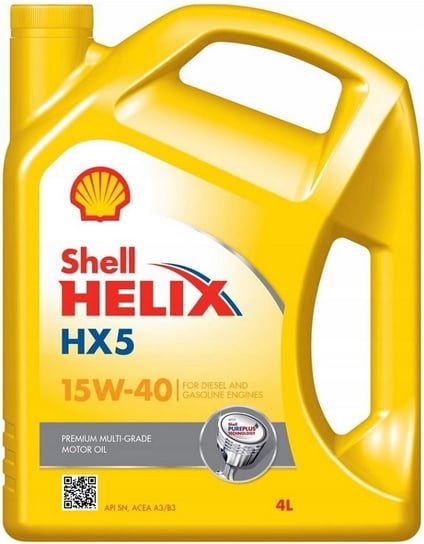 SHELL OLEJ HELIX HX5 15W40 4 LITRY Shell