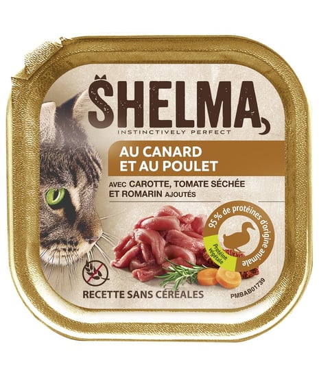 Shelma Alucup Cat Chicken And Duck, With Added Cranberries, Carrots, Sundried Tomats And Rosemary Shelma