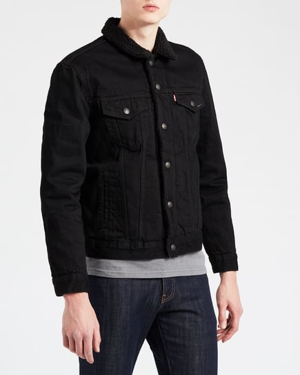 Sherpa Levi'S Men'S Trucker Jacket Berk 16365 0100 M Levi's