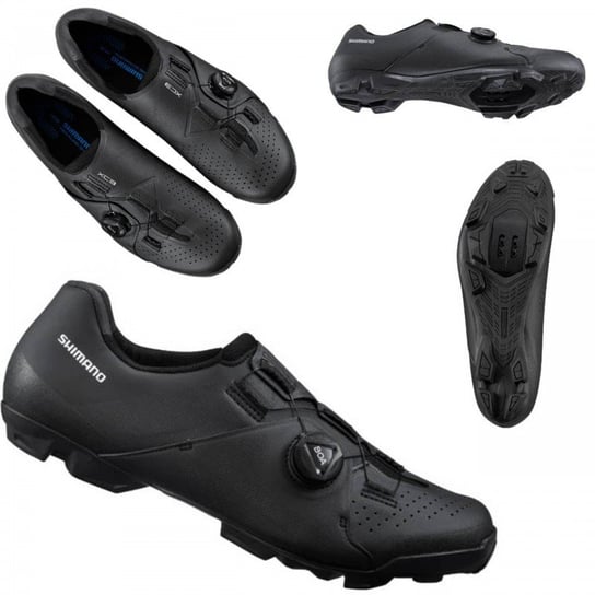 Shimano, Buty sportowe, SHIMANO MTB XC3 SH, XC300 czarne, rozmiar 44 Shimano