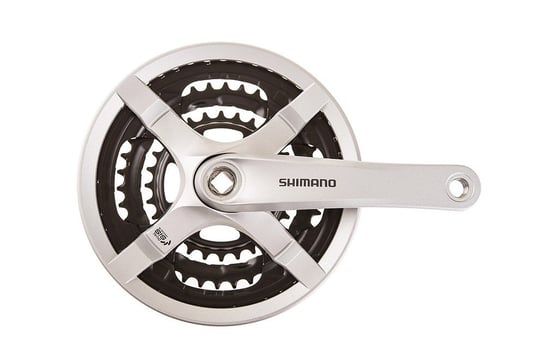 Shimano Korba aluminiowa, srebrna, 48x38x28 mm Shimano