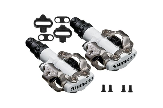 Shimano, Pedały rowerowe, SPD M520W, białe Shimano