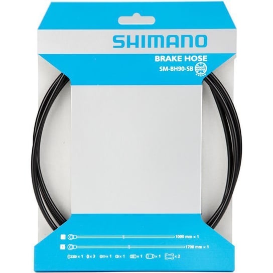 Shimano, Przewód olejowy hamulca tarczowego, XTR SMBH90, 1000 mm, czarny Shimano