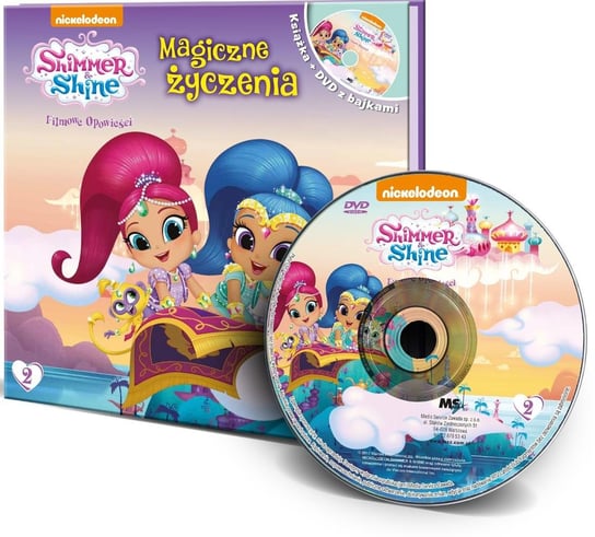 Shimmer and Shine Filmowe Opowieści DVD Media Service Zawada Sp. z o.o.