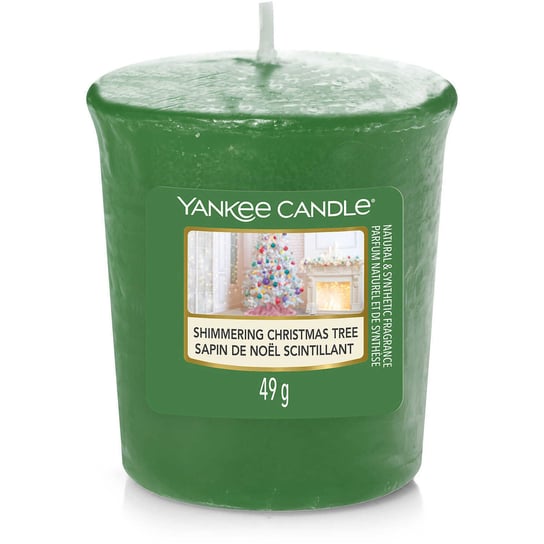 Shimmering Christmas Tree - Yankee Candle Signature - Mała Świeca Votive Yankee Candle