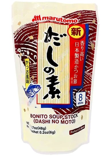 Shin Katsuo Dashi no Moto, bulion z tuńczyka bonito w proszku 48g (8 x 6g) - Marutomo Marutomo