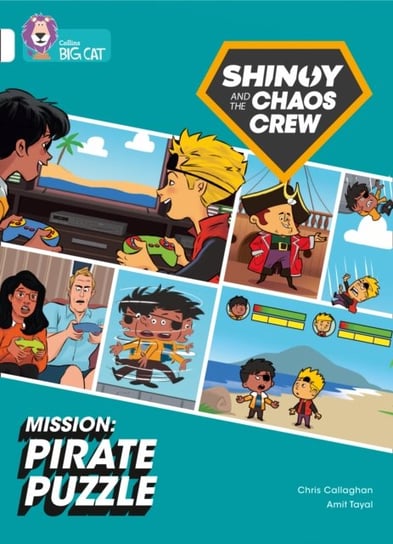Shinoy and the Chaos Crew Mission: Pirate Puzzle: Band 10White Callaghan Chris