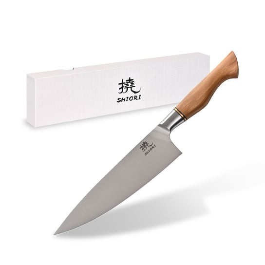 Shiori 撓 Shibuki Sifu profesjonalny nóż szefa kuchni ze stali sandvik 14C28N Shiori