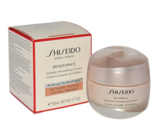 Shiseido, Benefiance Wrinkle Smoothing, Krem do twarzy, 50 ml Shiseido