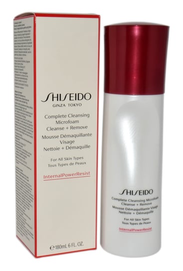 Shiseido, Complete Cleansing Microfoam, Pianka Do Demakijażu, 180ml Shiseido