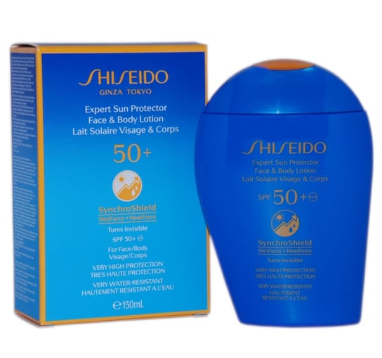 Shiseido, Expert Sun Protector, mleczko do opalania ciała, SPF 50+, 150 ml Shiseido