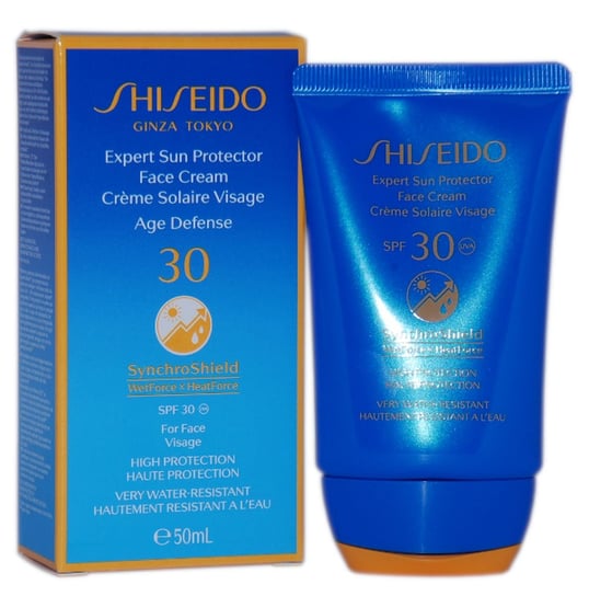 Shiseido, Expert Sun Protector, wodoodporny krem do opalania twarzy, SPF 30+, 50 ml Shiseido