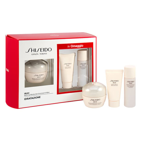 Shiseido, Ibuki, zestaw kosmetyków, 3 szt. Shiseido